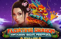 Floating Dragon - Dragon Boat Festival Logo