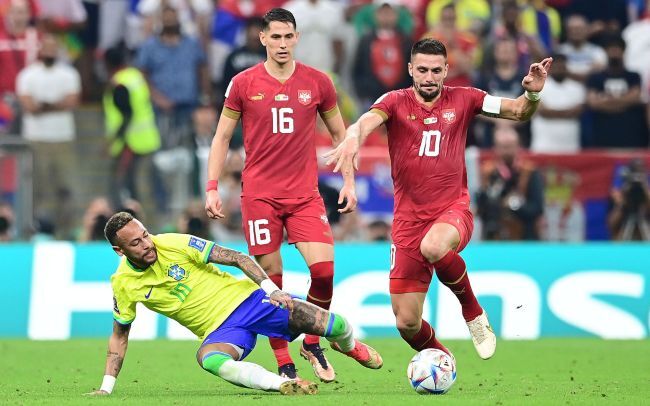 Neymar Brasilien vs Serbien WM 2022