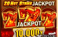 20 Hot Strike Jackpot Logo