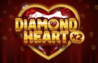 Diamond Heart x2 Logo