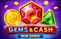 Gems & Cash Win Spins Logo