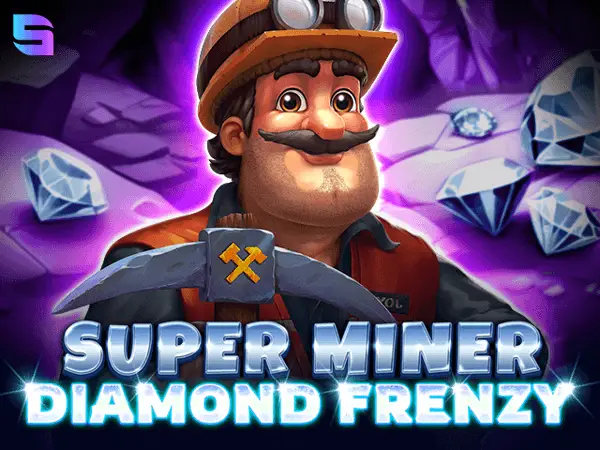 Super Miner - Diamond Frenzy Logo
