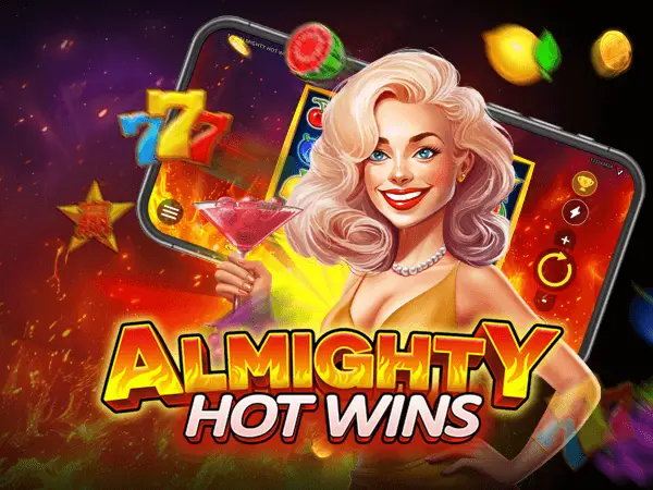 Almighty Hot Wins Logo