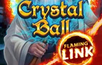 Crystal Ball Flaming Link Logo