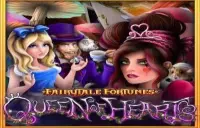Fairytale Fortunes: Queen of Hearts Logo