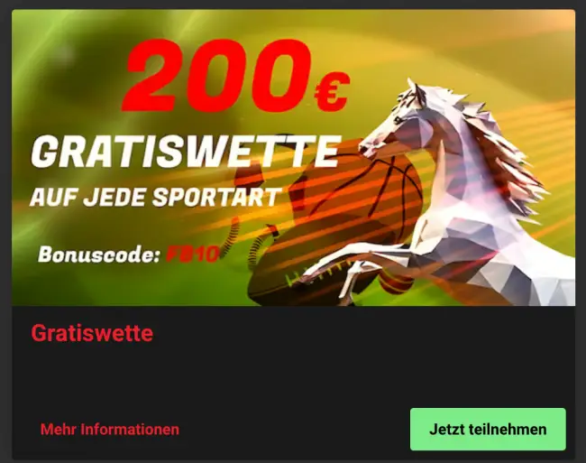 Mustang Sportwetten Test