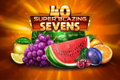 40 Super Blazing Sevens Logo