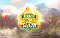 Fire and Gold Cluster Breaker Logo