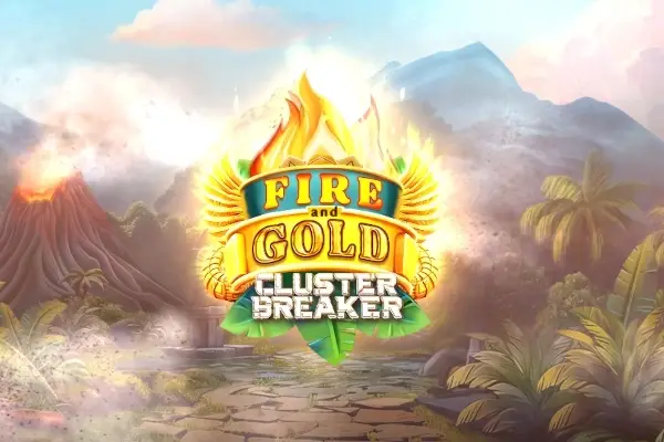 Fire and Gold Cluster Breaker Logo