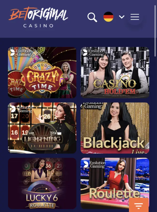 Betoriginal Casino Test