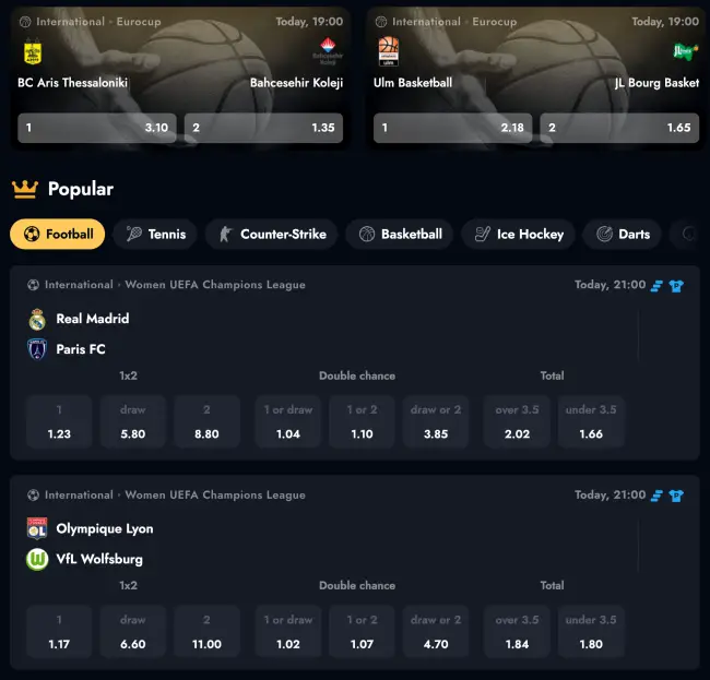 Oscarspin Sport Betting