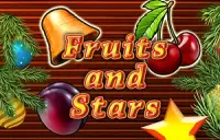 Fruits and Stars Christmas Logo
