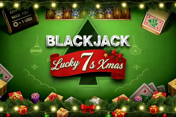 Blackjack Lucky 7s Xmas Logo