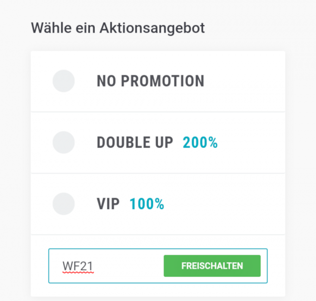 Gutschein € 21 Unikrn