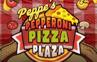 Peppe's Pepperoni Pizza Plaza Logo