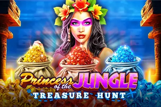 Princess of the Jungle - Treasure Hunt Logo