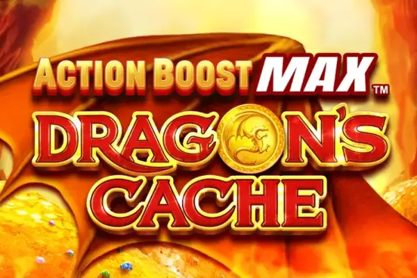 Action Boost Max Dragon's Cache Logo