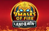 9 Masks of Fire Land & Win Logo