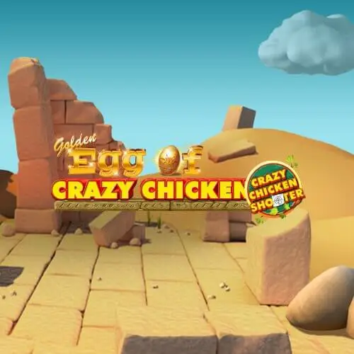 Golden Egg of Crazy Chicken Crazy Chicken Shooter Logo