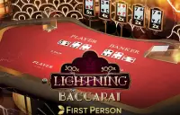First Person Lightning Baccarat Logo