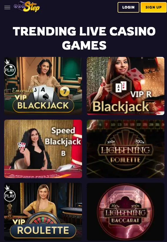 Onestep Casino Test