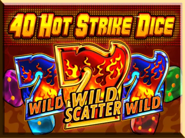 40 Hot Strike Dice Logo