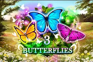 3 Butterflies Logo