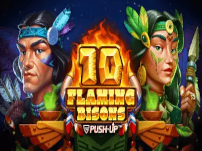 10 Flaming Bisons Logo