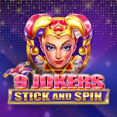 9 Jokers Stick and Spin Logo