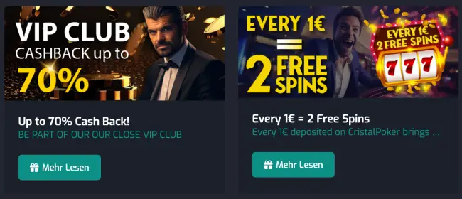 Cristal Poker Casino Test