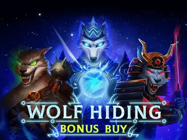 Wolf Hiding Bonus Buy Logo