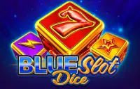 Blue Slot Dice Logo