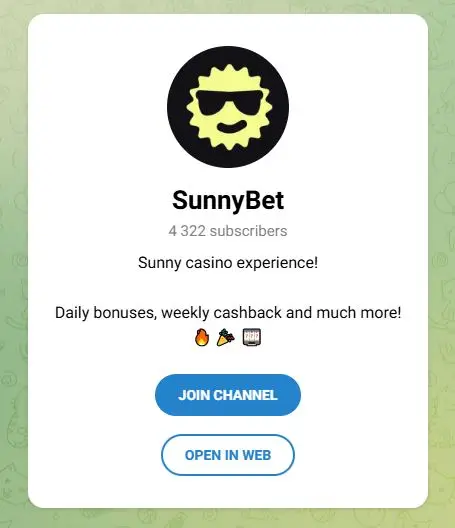 Sunnybet Casino Test