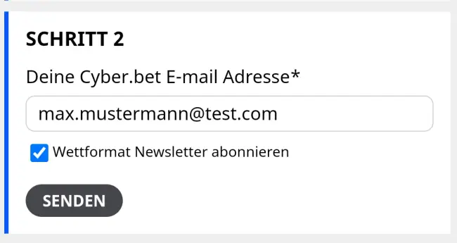 Cyber.Bet Gutschein