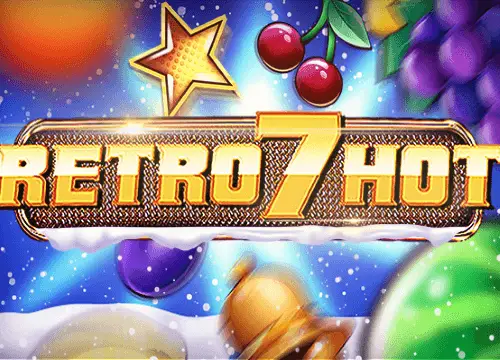 Retro 7 Hot Christmas Logo