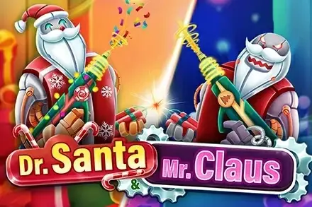 Dr. Santa & Mr. Claus Logo