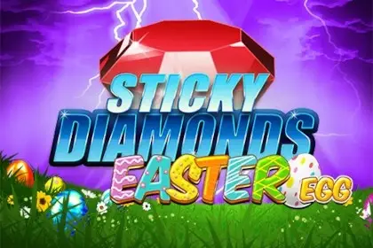 Sticky Diamonds Easter Egg Logo