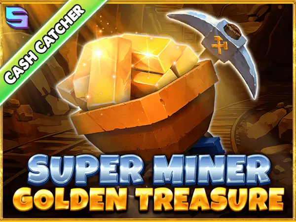 Super Miner - Golden Treasure Logo