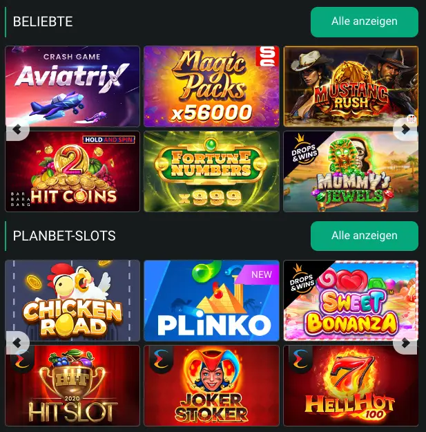 Planbet Casino