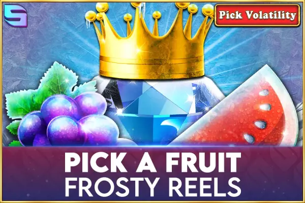 Pick A Fruit Frosty Reels Logo