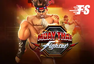 Muay Thai Fighter Logo