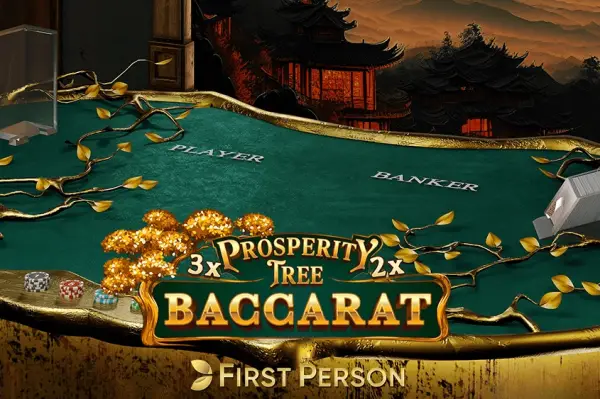 First Person Prosperity Tree Baccarat Logo