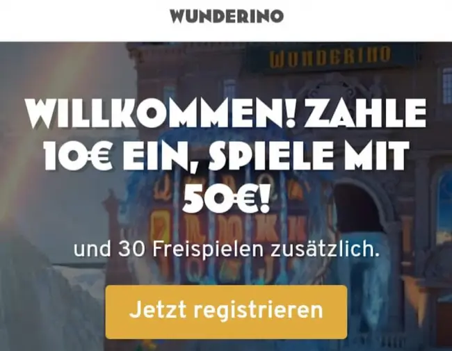 Wunderino Bonus