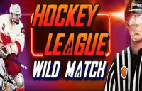 Hockey League Wild Match Logo