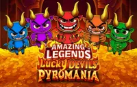 Amazing Legends Lucky Devils Pyromania Logo