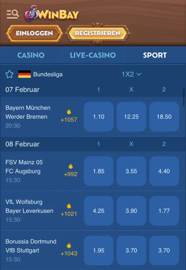 Winbay Sportwetten Test