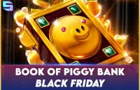 Book of Piggy Bank - Black Friday Logo