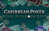 Caribbean Poker Royal Flush Jackpot Logo