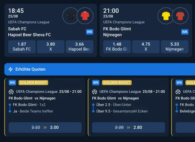 RCasino Sportwetten Test