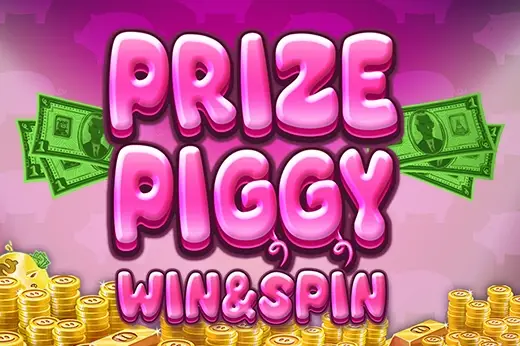 Prize Piggy Win & Spin Logo
